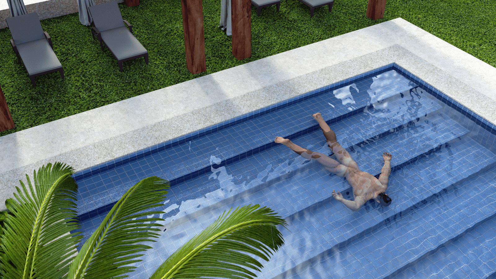 swimming pool execution