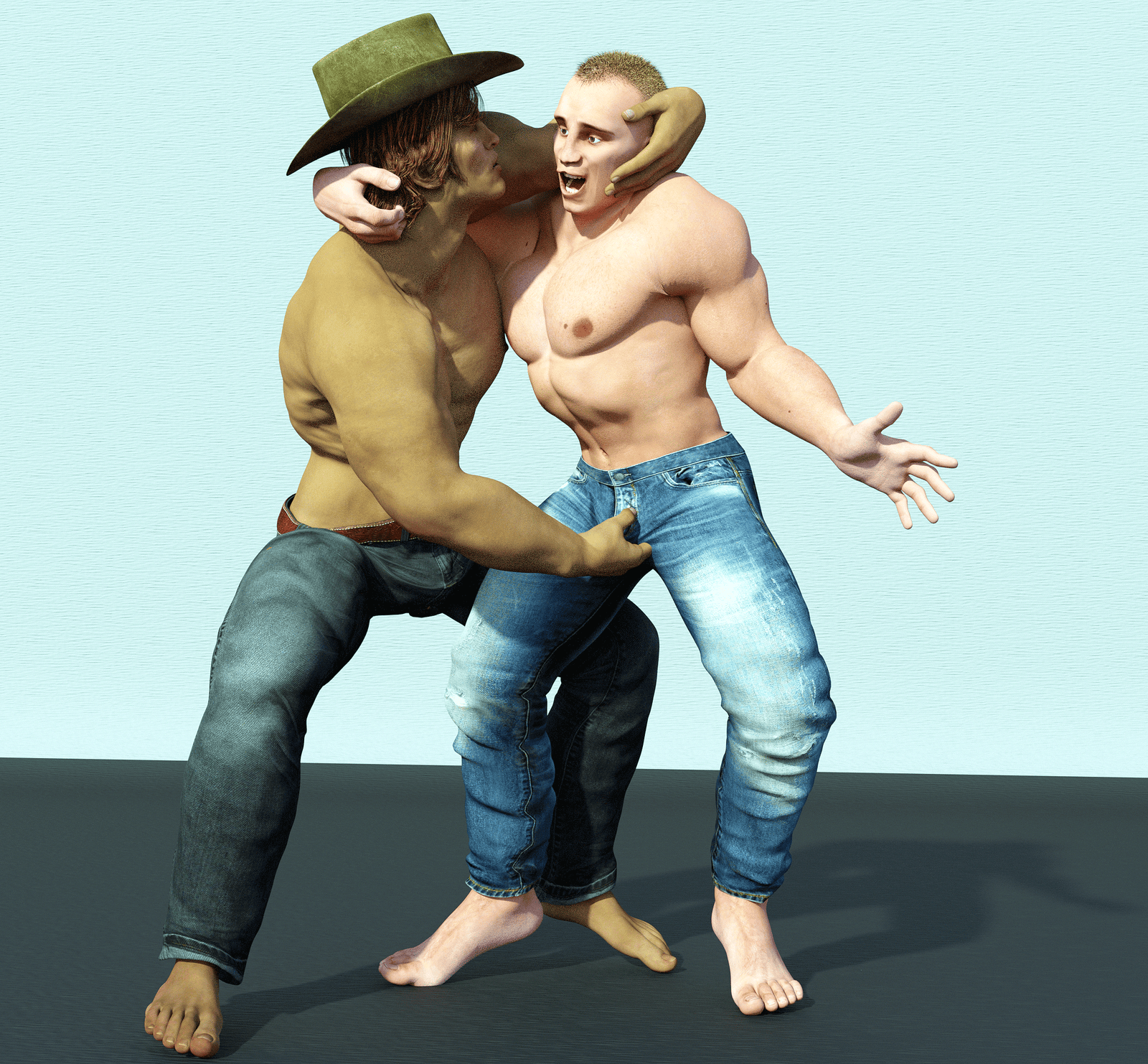 cowboy embrace